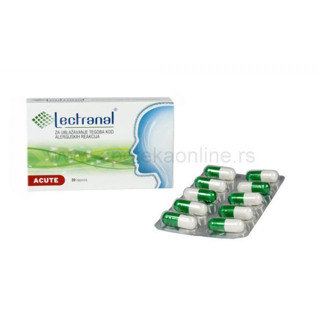 LECTRANAL ACUTE KAPSULE - Online Apoteka LECTRANAL ACUTE KAPSULE